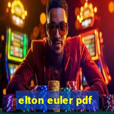 elton euler pdf